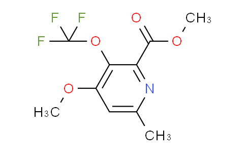 Methyl 4-methoxy-6-methyl-3-(trifluoromethoxy)pyridine-2-carboxylate