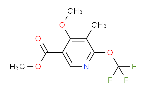 Methyl 4-methoxy-3-methyl-2-(trifluoromethoxy)pyridine-5-carboxylate