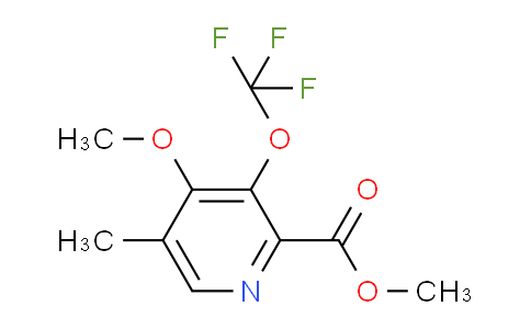 Methyl 4-methoxy-5-methyl-3-(trifluoromethoxy)pyridine-2-carboxylate