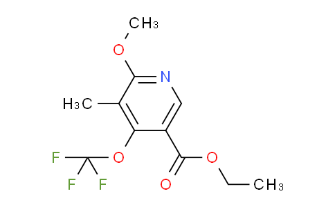 AM151760 | 1804356-82-8 | Ethyl 2-methoxy-3-methyl-4-(trifluoromethoxy)pyridine-5-carboxylate