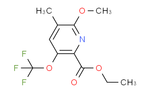 AM151762 | 1804785-43-0 | Ethyl 2-methoxy-3-methyl-5-(trifluoromethoxy)pyridine-6-carboxylate