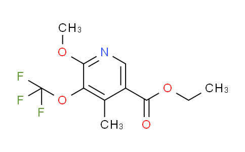 AM151765 | 1804785-44-1 | Ethyl 2-methoxy-4-methyl-3-(trifluoromethoxy)pyridine-5-carboxylate