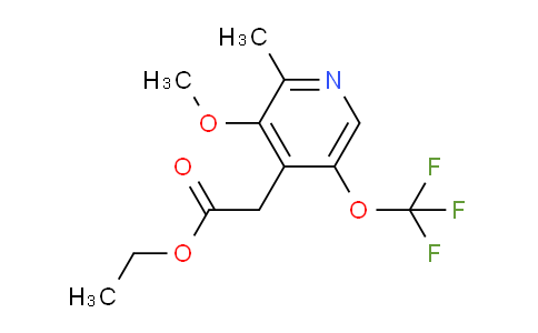 AM151766 | 1804741-29-4 | Ethyl 3-methoxy-2-methyl-5-(trifluoromethoxy)pyridine-4-acetate