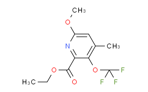 AM151768 | 1804785-47-4 | Ethyl 6-methoxy-4-methyl-3-(trifluoromethoxy)pyridine-2-carboxylate