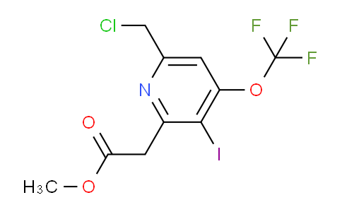 AM151788 | 1804866-29-2 | Methyl 6-(chloromethyl)-3-iodo-4-(trifluoromethoxy)pyridine-2-acetate