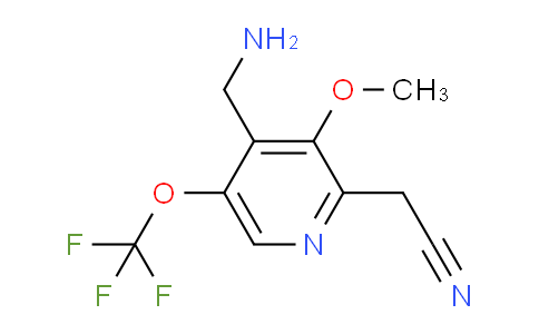 AM151789 | 1805017-83-7 | 4-(Aminomethyl)-3-methoxy-5-(trifluoromethoxy)pyridine-2-acetonitrile