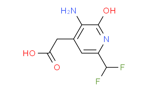 AM15179 | 1806841-20-2 | 3-Amino-6-(difluoromethyl)-2-hydroxypyridine-4-acetic acid