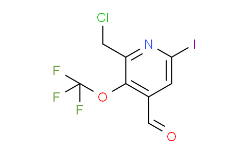 AM151790 | 1804865-95-9 | 2-(Chloromethyl)-6-iodo-3-(trifluoromethoxy)pyridine-4-carboxaldehyde