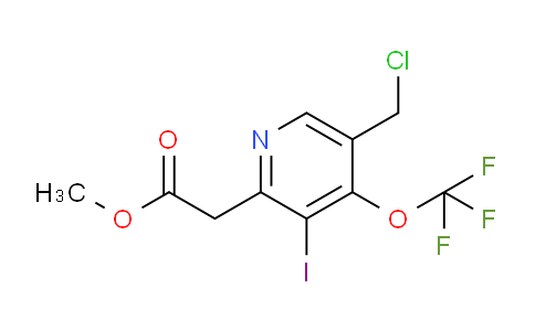 AM151801 | 1804368-71-5 | Methyl 5-(chloromethyl)-3-iodo-4-(trifluoromethoxy)pyridine-2-acetate