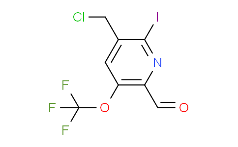 AM151802 | 1806256-18-7 | 3-(Chloromethyl)-2-iodo-5-(trifluoromethoxy)pyridine-6-carboxaldehyde