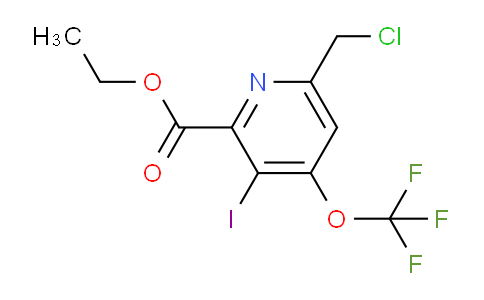 AM151805 | 1804838-70-7 | Ethyl 6-(chloromethyl)-3-iodo-4-(trifluoromethoxy)pyridine-2-carboxylate