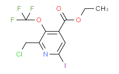 AM151806 | 1805980-82-8 | Ethyl 2-(chloromethyl)-6-iodo-3-(trifluoromethoxy)pyridine-4-carboxylate