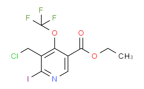 AM151810 | 1806258-65-0 | Ethyl 3-(chloromethyl)-2-iodo-4-(trifluoromethoxy)pyridine-5-carboxylate