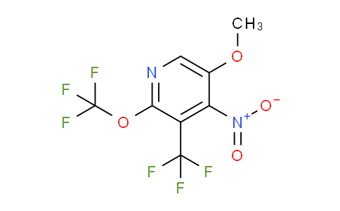AM151811 | 1804895-25-7 | 5-Methoxy-4-nitro-2-(trifluoromethoxy)-3-(trifluoromethyl)pyridine