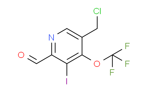 AM151812 | 1806256-66-5 | 5-(Chloromethyl)-3-iodo-4-(trifluoromethoxy)pyridine-2-carboxaldehyde
