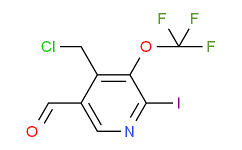 AM151814 | 1806256-71-2 | 4-(Chloromethyl)-2-iodo-3-(trifluoromethoxy)pyridine-5-carboxaldehyde
