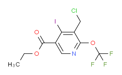 AM151816 | 1804864-54-7 | Ethyl 3-(chloromethyl)-4-iodo-2-(trifluoromethoxy)pyridine-5-carboxylate