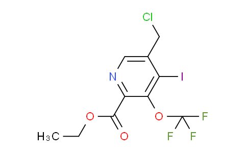 AM151817 | 1804367-48-3 | Ethyl 5-(chloromethyl)-4-iodo-3-(trifluoromethoxy)pyridine-2-carboxylate