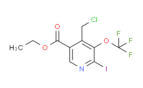 AM151824 | 1803963-60-1 | Ethyl 4-(chloromethyl)-2-iodo-3-(trifluoromethoxy)pyridine-5-carboxylate