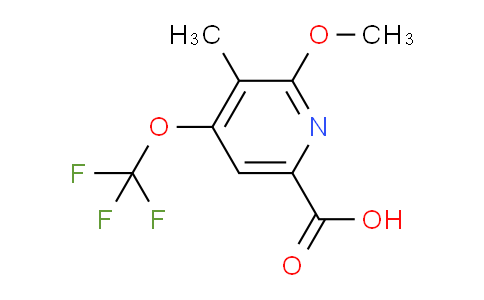 AM151832 | 1805082-90-9 | 2-Methoxy-3-methyl-4-(trifluoromethoxy)pyridine-6-carboxylic acid