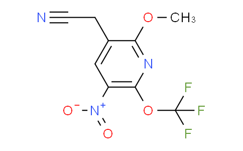 AM151845 | 1804804-12-3 | 2-Methoxy-5-nitro-6-(trifluoromethoxy)pyridine-3-acetonitrile