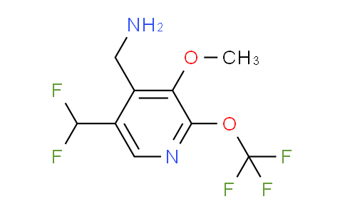 AM151851 | 1804790-93-9 | 4-(Aminomethyl)-5-(difluoromethyl)-3-methoxy-2-(trifluoromethoxy)pyridine