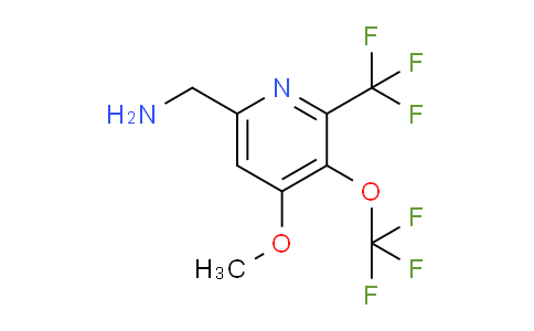 AM151854 | 1805017-68-8 | 6-(Aminomethyl)-4-methoxy-3-(trifluoromethoxy)-2-(trifluoromethyl)pyridine