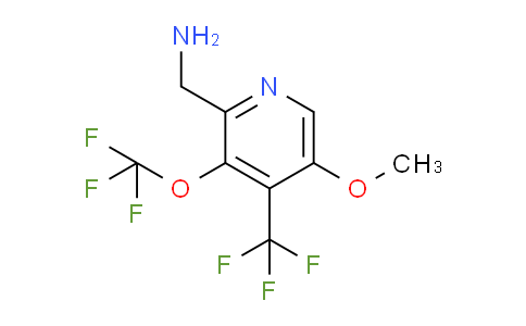 AM151855 | 1806753-97-8 | 2-(Aminomethyl)-5-methoxy-3-(trifluoromethoxy)-4-(trifluoromethyl)pyridine
