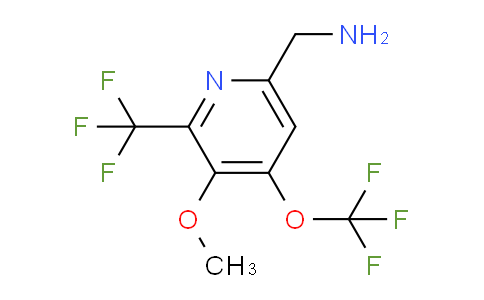 AM151857 | 1804924-42-2 | 6-(Aminomethyl)-3-methoxy-4-(trifluoromethoxy)-2-(trifluoromethyl)pyridine