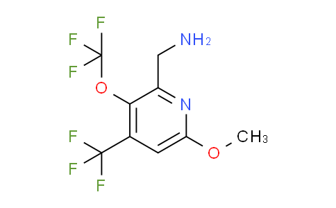 AM151858 | 1804625-53-3 | 2-(Aminomethyl)-6-methoxy-3-(trifluoromethoxy)-4-(trifluoromethyl)pyridine