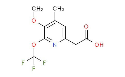 AM151859 | 1805115-58-5 | 3-Methoxy-4-methyl-2-(trifluoromethoxy)pyridine-6-acetic acid