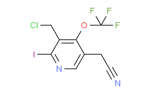 AM151861 | 1806179-35-0 | 3-(Chloromethyl)-2-iodo-4-(trifluoromethoxy)pyridine-5-acetonitrile