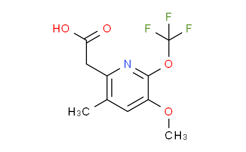 AM151864 | 1805115-67-6 | 3-Methoxy-5-methyl-2-(trifluoromethoxy)pyridine-6-acetic acid