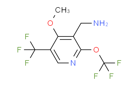 AM151865 | 1806063-98-8 | 3-(Aminomethyl)-4-methoxy-2-(trifluoromethoxy)-5-(trifluoromethyl)pyridine