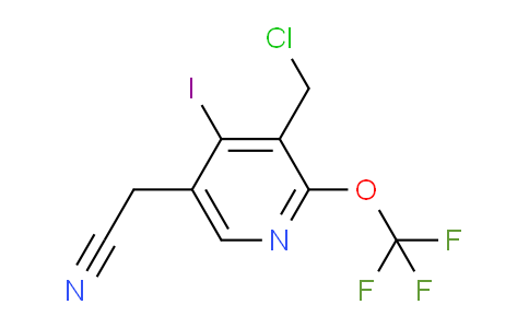 AM151866 | 1806179-44-1 | 3-(Chloromethyl)-4-iodo-2-(trifluoromethoxy)pyridine-5-acetonitrile