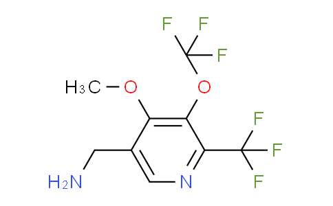AM151868 | 1806150-53-7 | 5-(Aminomethyl)-4-methoxy-3-(trifluoromethoxy)-2-(trifluoromethyl)pyridine