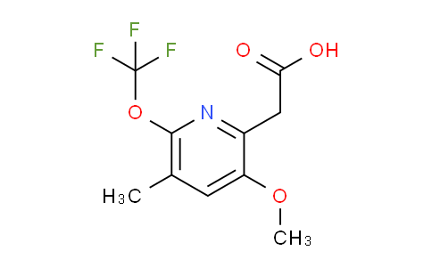 AM151869 | 1806146-35-9 | 3-Methoxy-5-methyl-6-(trifluoromethoxy)pyridine-2-acetic acid