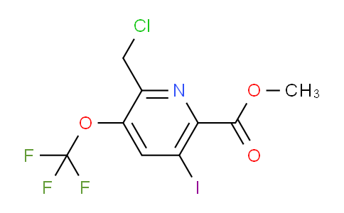 AM151883 | 1806257-29-3 | Methyl 2-(chloromethyl)-5-iodo-3-(trifluoromethoxy)pyridine-6-carboxylate