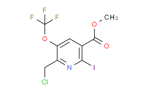 AM151886 | 1804833-63-3 | Methyl 2-(chloromethyl)-6-iodo-3-(trifluoromethoxy)pyridine-5-carboxylate