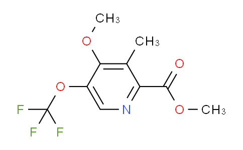 AM151904 | 1805115-21-2 | Methyl 4-methoxy-3-methyl-5-(trifluoromethoxy)pyridine-2-carboxylate