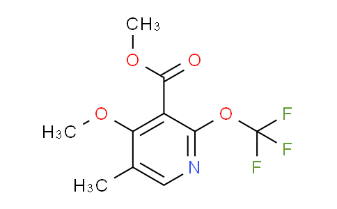 AM151906 | 1804356-75-9 | Methyl 4-methoxy-5-methyl-2-(trifluoromethoxy)pyridine-3-carboxylate