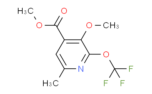 AM151908 | 1806754-47-1 | Methyl 3-methoxy-6-methyl-2-(trifluoromethoxy)pyridine-4-carboxylate