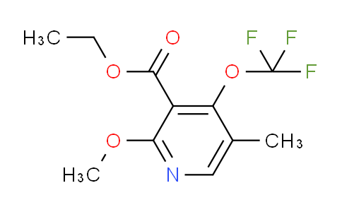 Ethyl 2-methoxy-5-methyl-4-(trifluoromethoxy)pyridine-3-carboxylate