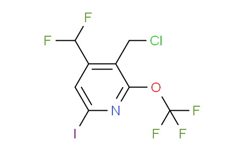 AM151922 | 1804363-44-7 | 3-(Chloromethyl)-4-(difluoromethyl)-6-iodo-2-(trifluoromethoxy)pyridine