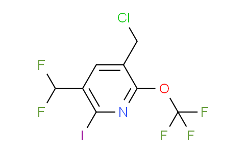 AM151927 | 1804795-81-0 | 3-(Chloromethyl)-5-(difluoromethyl)-6-iodo-2-(trifluoromethoxy)pyridine