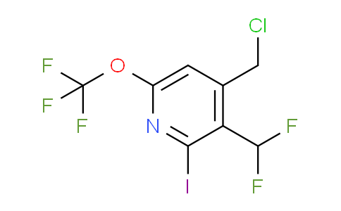 AM151936 | 1804363-55-0 | 4-(Chloromethyl)-3-(difluoromethyl)-2-iodo-6-(trifluoromethoxy)pyridine