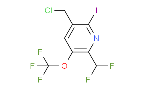 AM151944 | 1805979-49-0 | 3-(Chloromethyl)-6-(difluoromethyl)-2-iodo-5-(trifluoromethoxy)pyridine
