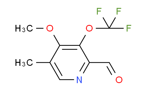 4-Methoxy-5-methyl-3-(trifluoromethoxy)pyridine-2-carboxaldehyde
