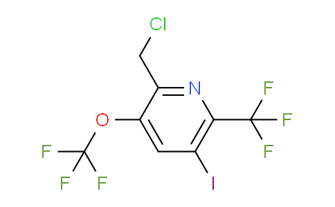 AM151956 | 1803960-15-7 | 2-(Chloromethyl)-5-iodo-3-(trifluoromethoxy)-6-(trifluoromethyl)pyridine