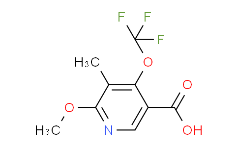 AM151959 | 1804920-31-7 | 2-Methoxy-3-methyl-4-(trifluoromethoxy)pyridine-5-carboxylic acid